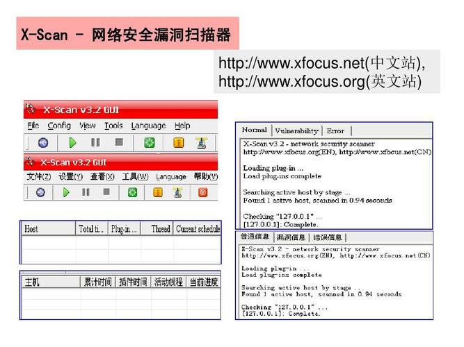 xscan-xscan是一种漏洞扫描工具