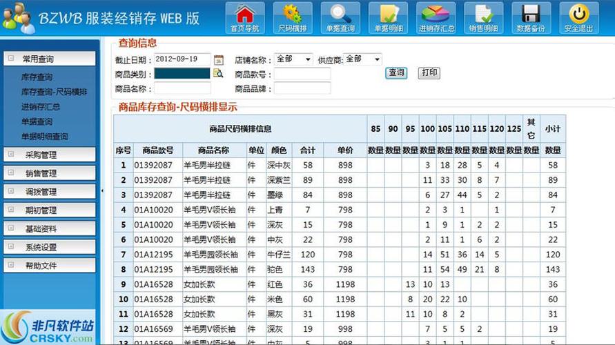 服装进销存软件推荐-服装进销存软件永久免费版