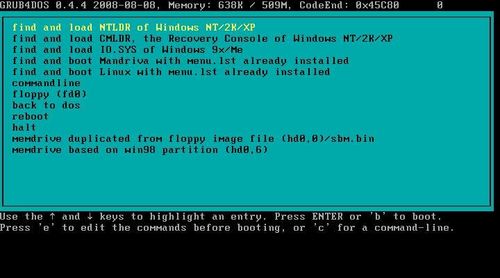 grub4dos 下载-GRUB4DOS下载